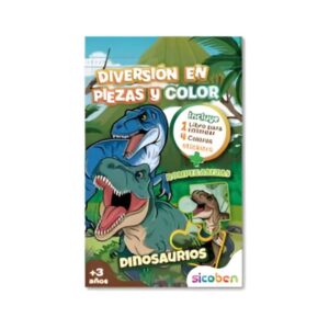 Pack de Dinosaurios con Rompecabezas