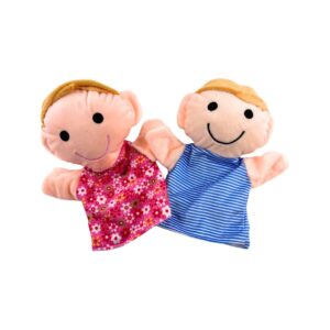 Titeres de Tela Niño y Niña