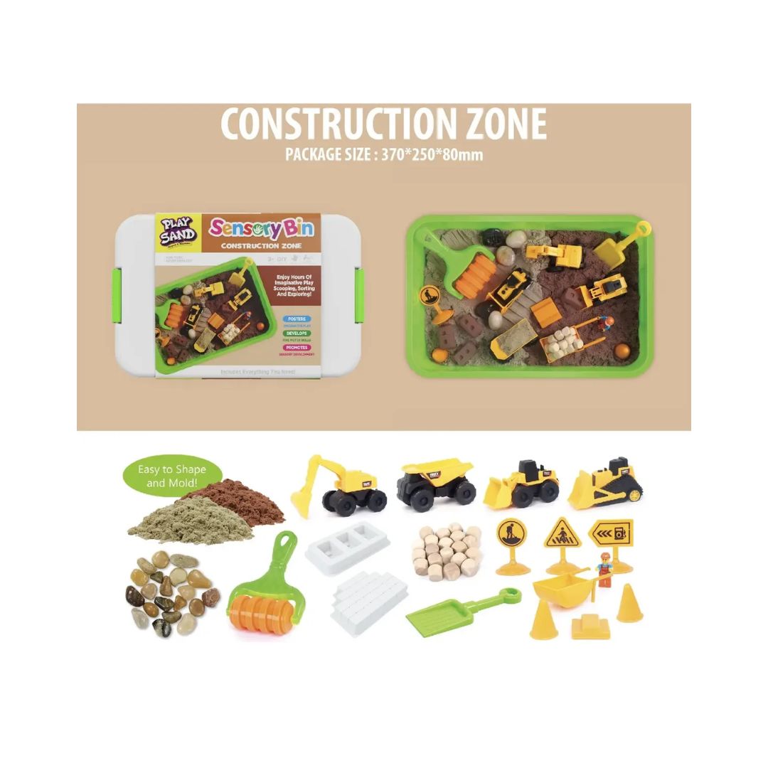 Caja Sensorial Zona De Construccion - Imagen 3