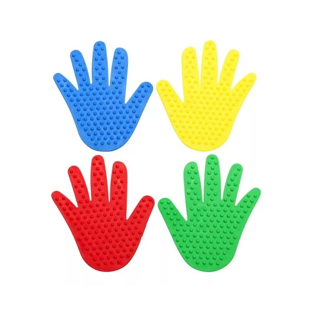 Huellas De Manos Verde - Diseños Variados