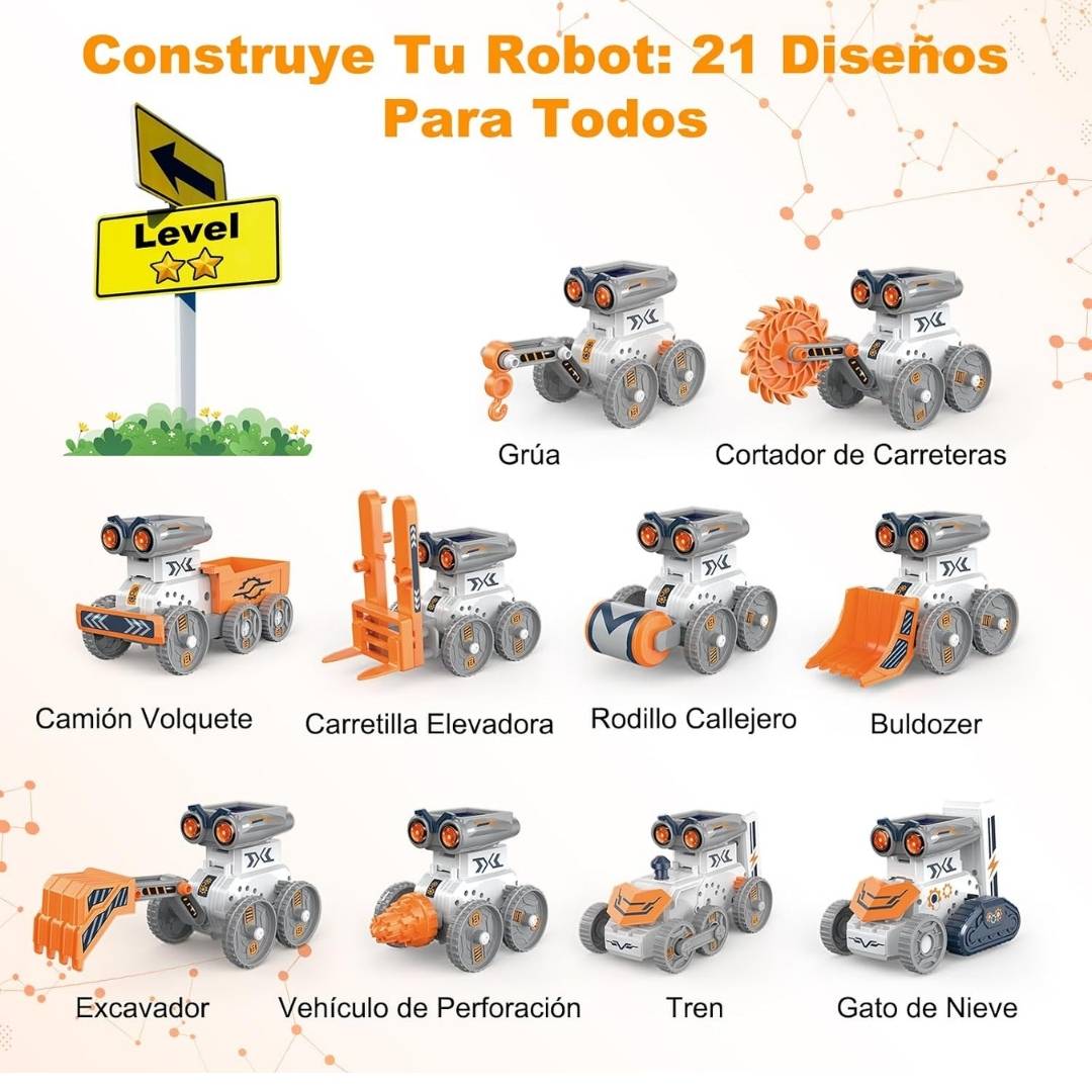 Robot Solar 21 In 1 - Imagen 2