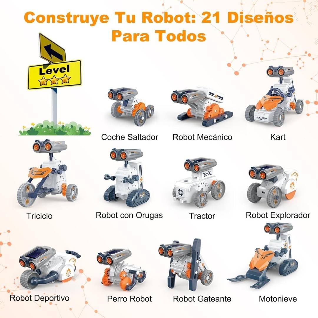 Robot Solar 21 In 1 - Imagen 3