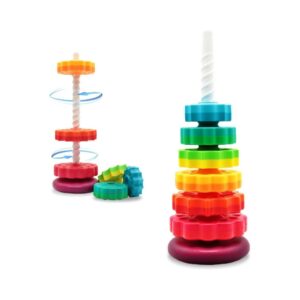 Torre de Apilamiento arcoiris enrosacada