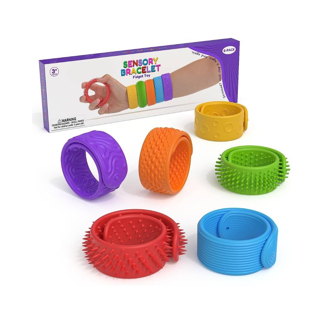Pulseras Sensoriales - Set de 6 unidades