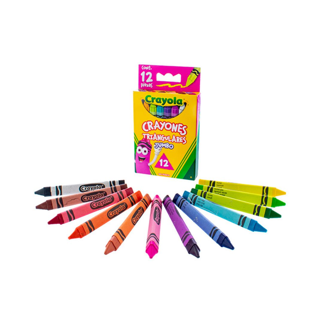 Crayon de Cera Triangular 12 colores Crayola - Imagen 2