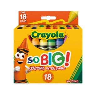 Crayones extra Jumbo 18 colores Crayola