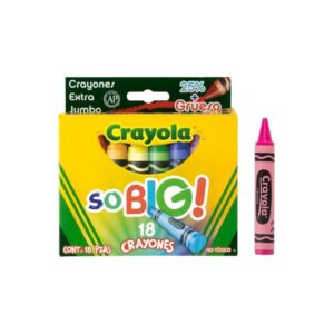 Crayones extra Jumbo 18 colores Crayola