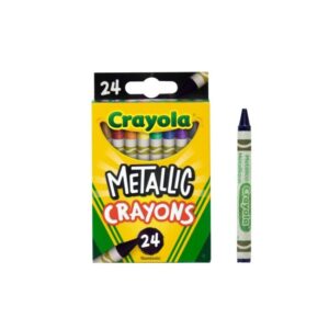 Crayones de Cera Metalicos 24 colores Crayola