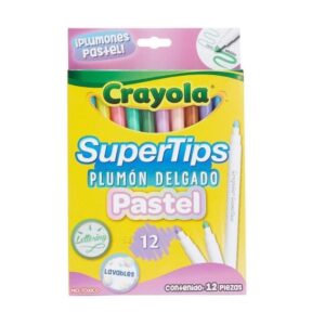 Marcadores Pastel 12 Colores Crayola