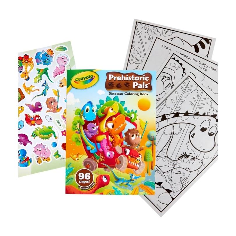 Libro Para Colorear Dinosaurios Crayola