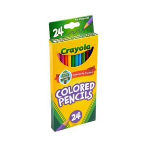 Crayola - Lapices De Madera Largo 24 Colores