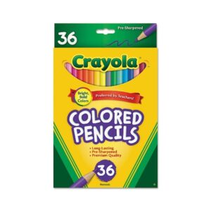Lapices de Madera Largo - 36 Colores Crayola