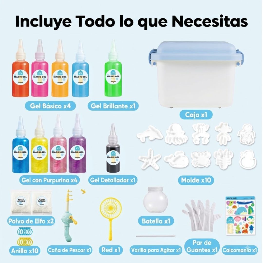 Kit de Figuras de Gel en agua - Imagen 4