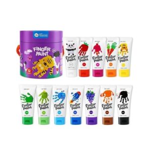 Pintura de dedos (60ml) - 12 colores