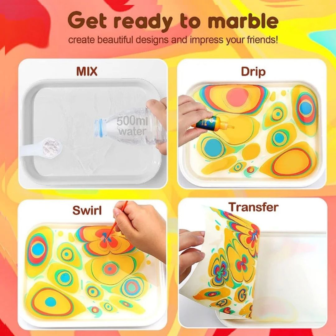 Kit de Pintura Sobre Agua - 12 Colors - Imagen 2