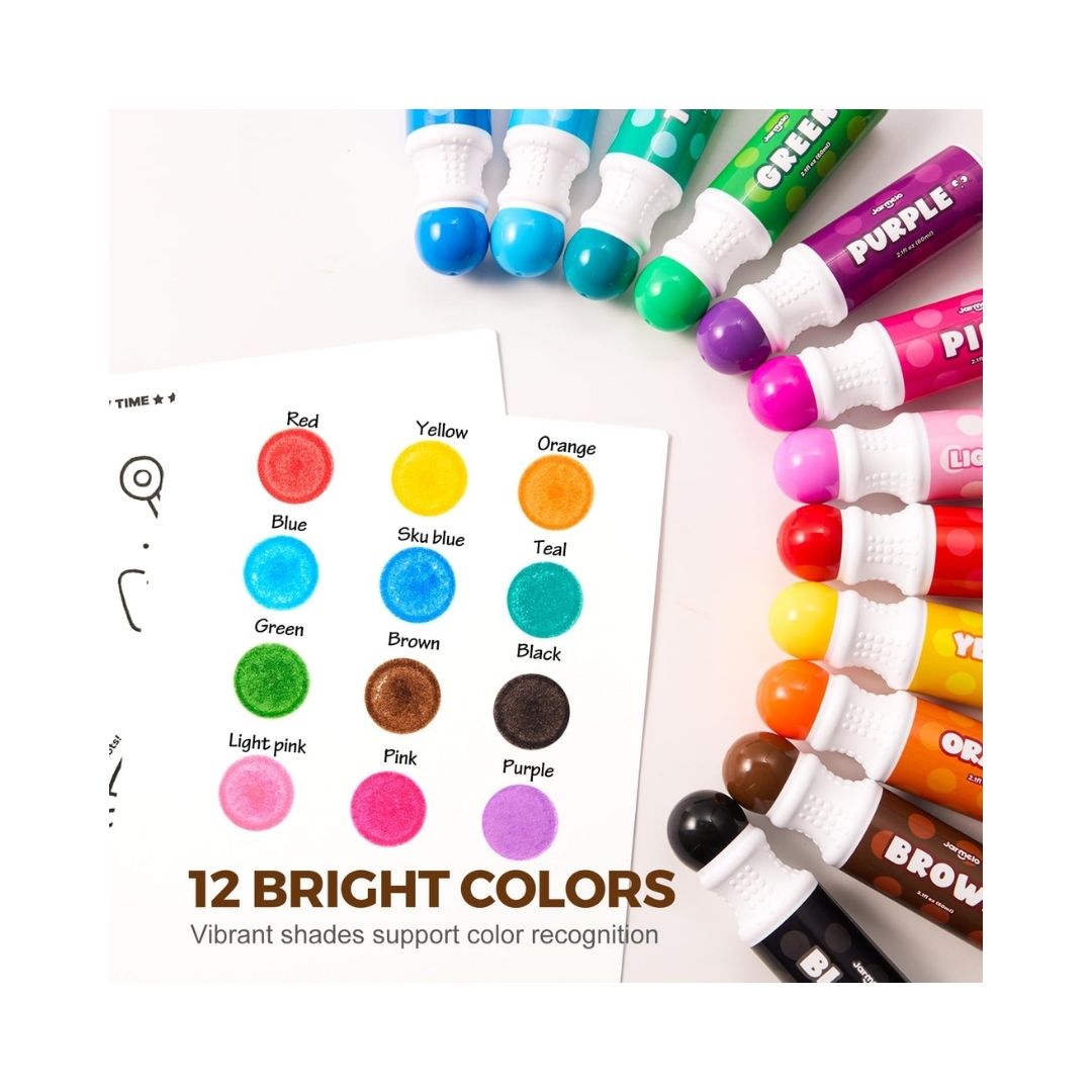 Dot Markers - 12 Colors Set - Imagen 2