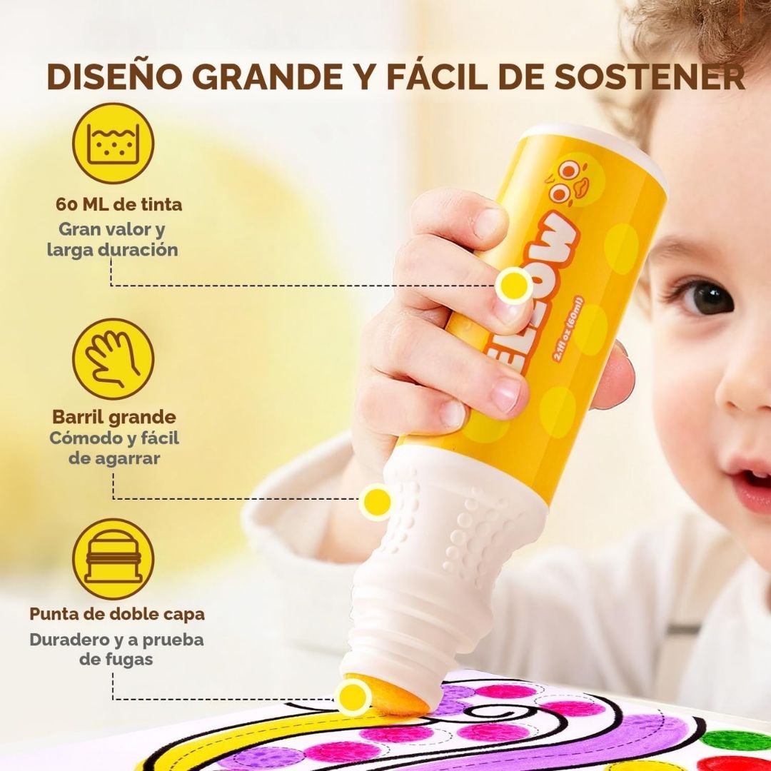 Dot Marker- 8 Colors Set - Imagen 2
