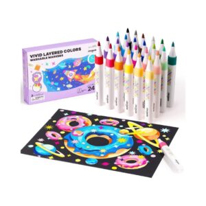 Marcadores Lavables Color sobre Color - 24 colores