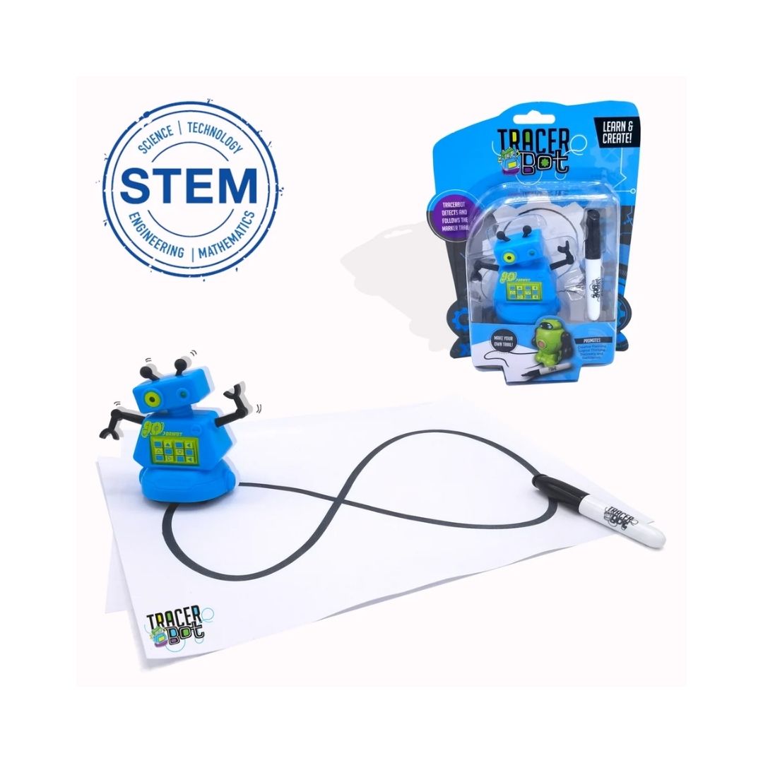 Mini Robot Inteligente Sigue-Trazos STEM
