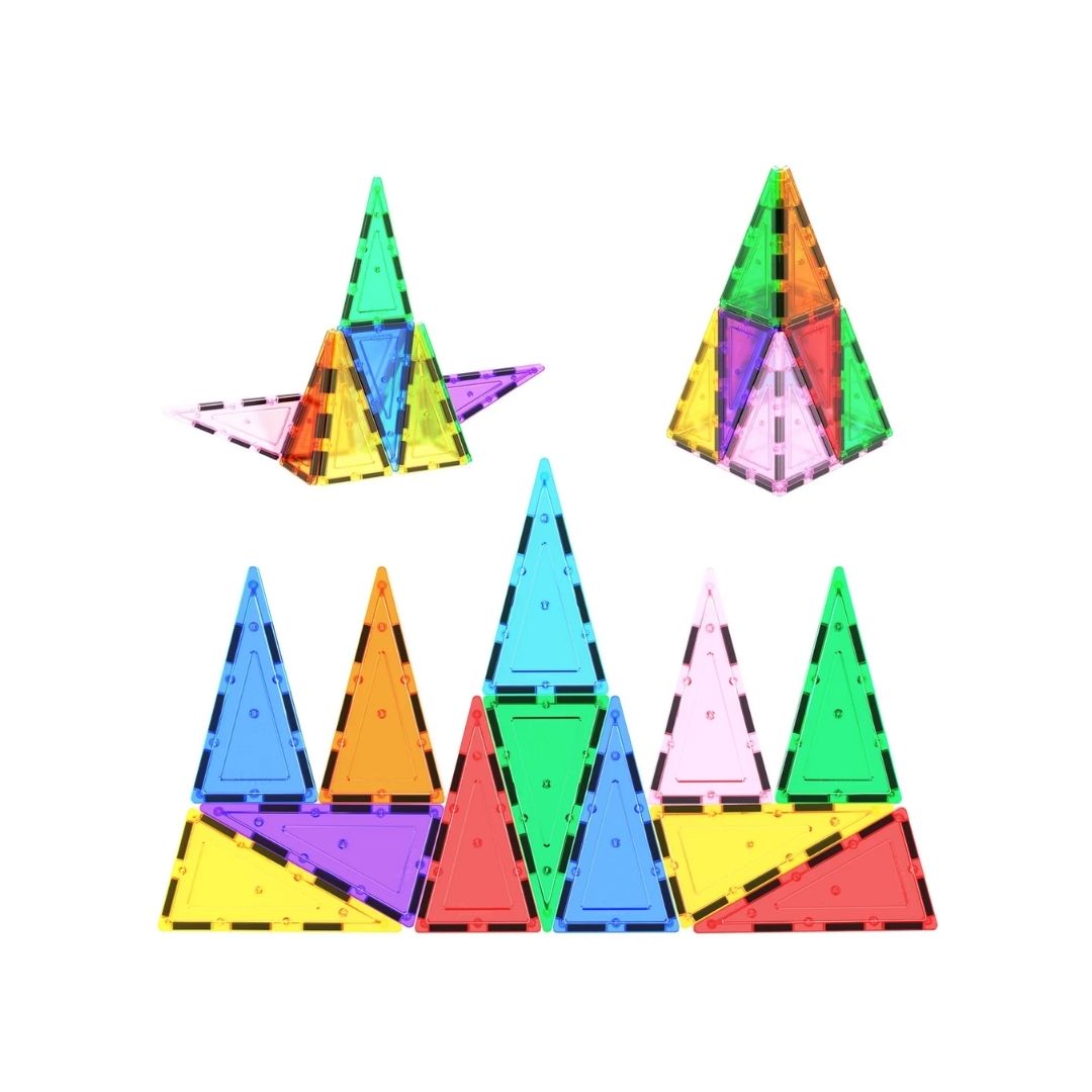 Triángulo magnéticos altos - 12 piezas - Imagen 2