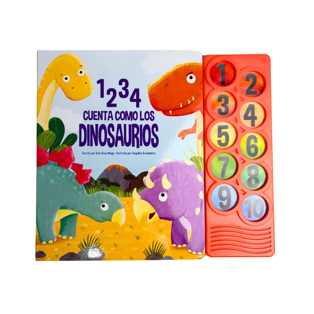 1, 2, 3, 4 Cuenta Como Los Dinosaurios