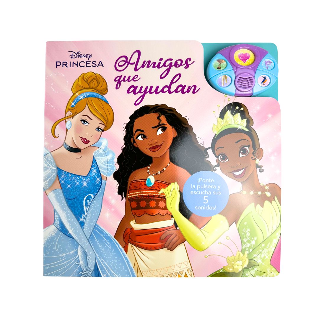 Princesas, Amigos Que Ayudan - Pulsera con 5 Sonidos