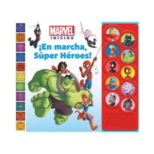 Marvel, En Marcha Superheroes - Libro con sonidos