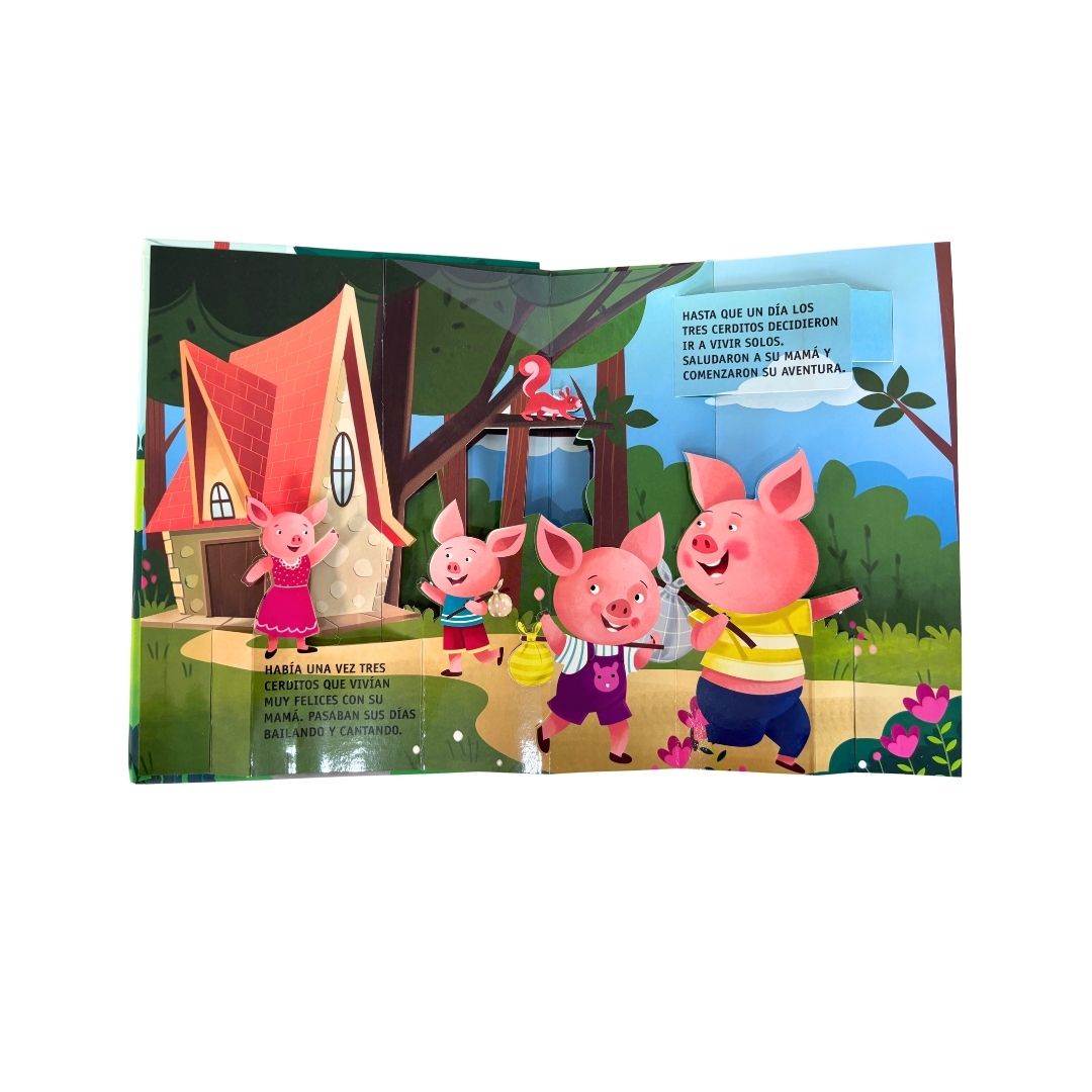 Los Tres Cerditos - Clasi Pop Up - Imagen 2