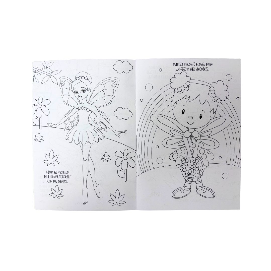 Hadas Sticker con Gemas - Tesoro Brillante - Imagen 2